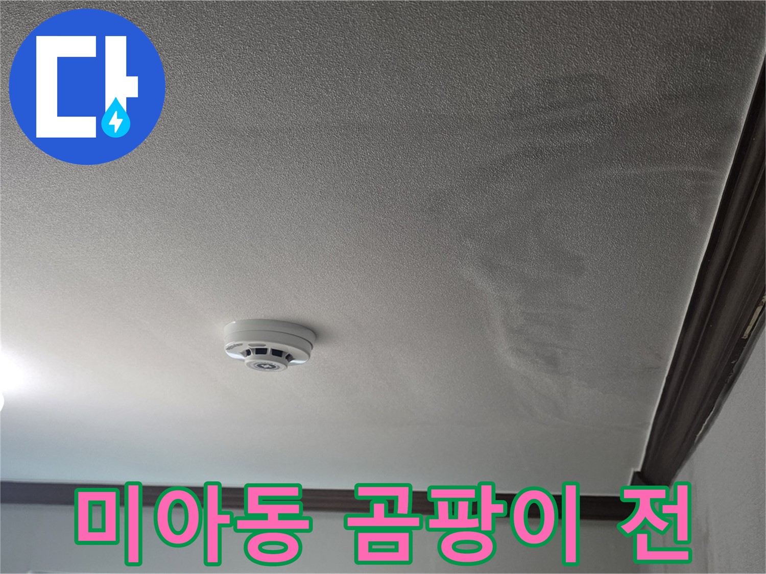 미아동 누수 - 곰팡이 발생 전, 천장 얼룩 발견 즉시 조치