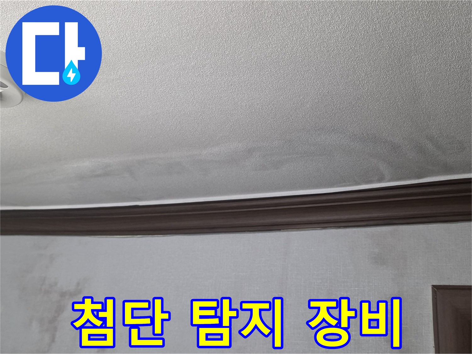 미아동 빌라 천장 누수 - 최첨단 누수 탐지 장비로 정확하게 누수 지점 탐색