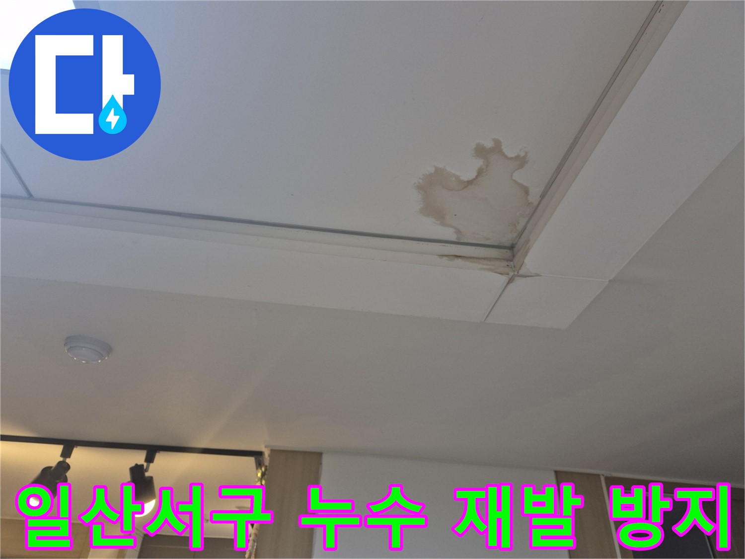 고양시 일산서구 천장 누수 - 정확한 진단 - 재발 없는 완벽 시공 약속