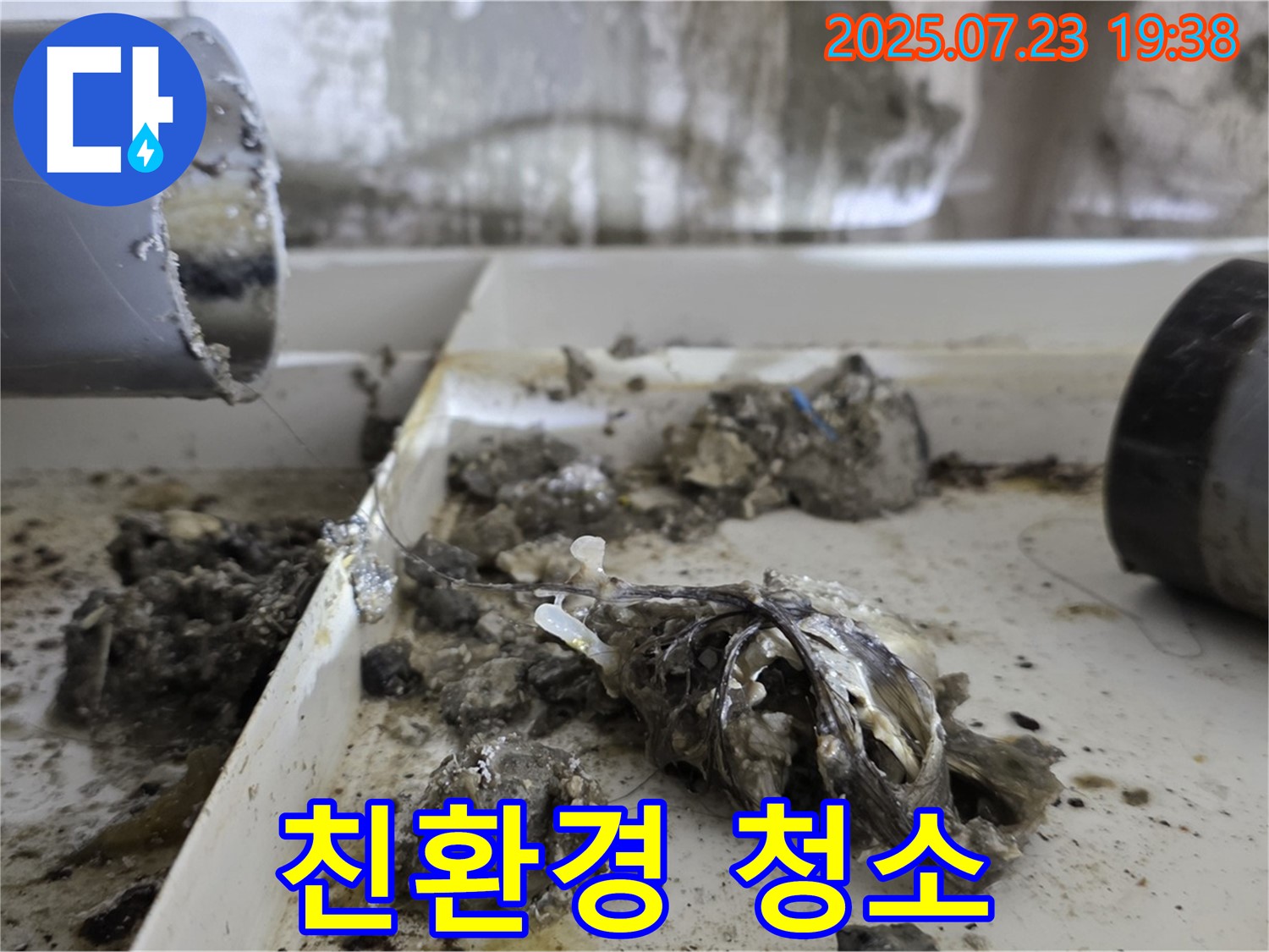 중계동 라이프청구신동아 아파트 - 친환경 세제로 안전하고 깨끗하게 배수관 청소