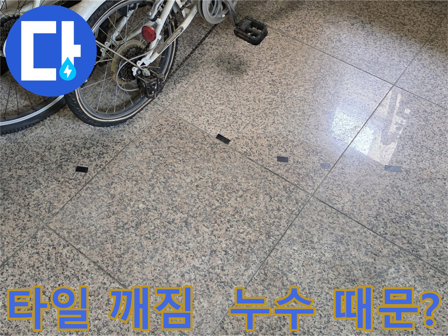 고양시 덕양구 누수 - 대리석 타일 깨짐, 누수 가능성 점검
