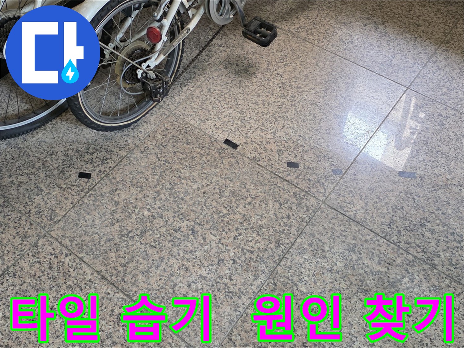덕양구 누수 - 대리석 타일 틈새 습기, 숨겨진 원인 찾기