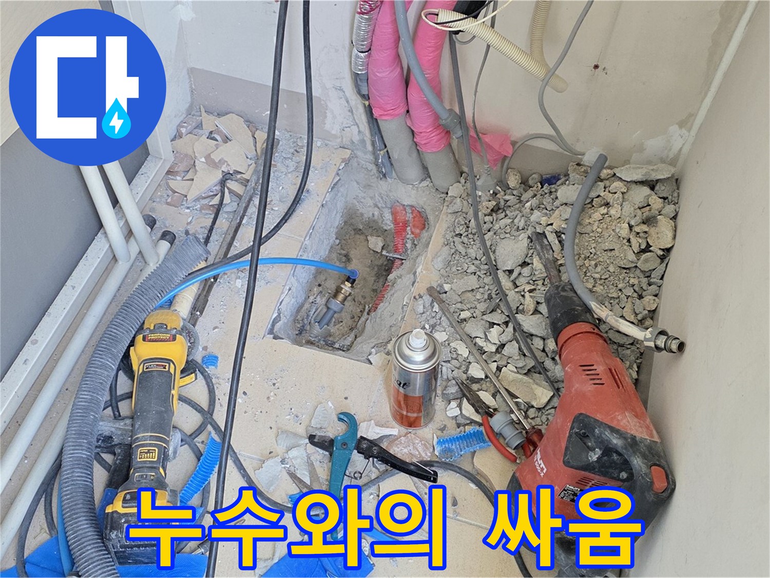 양주 삼숭동 아파트 누수와의 싸움 - 누수 해결을 위한 노력
