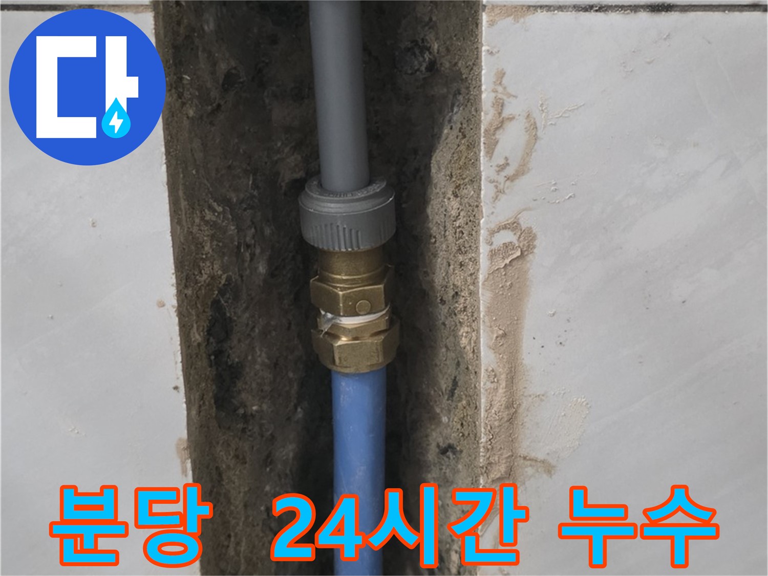 분당 쇳골 - 24시간 긴급 상황 대비 누수 해결