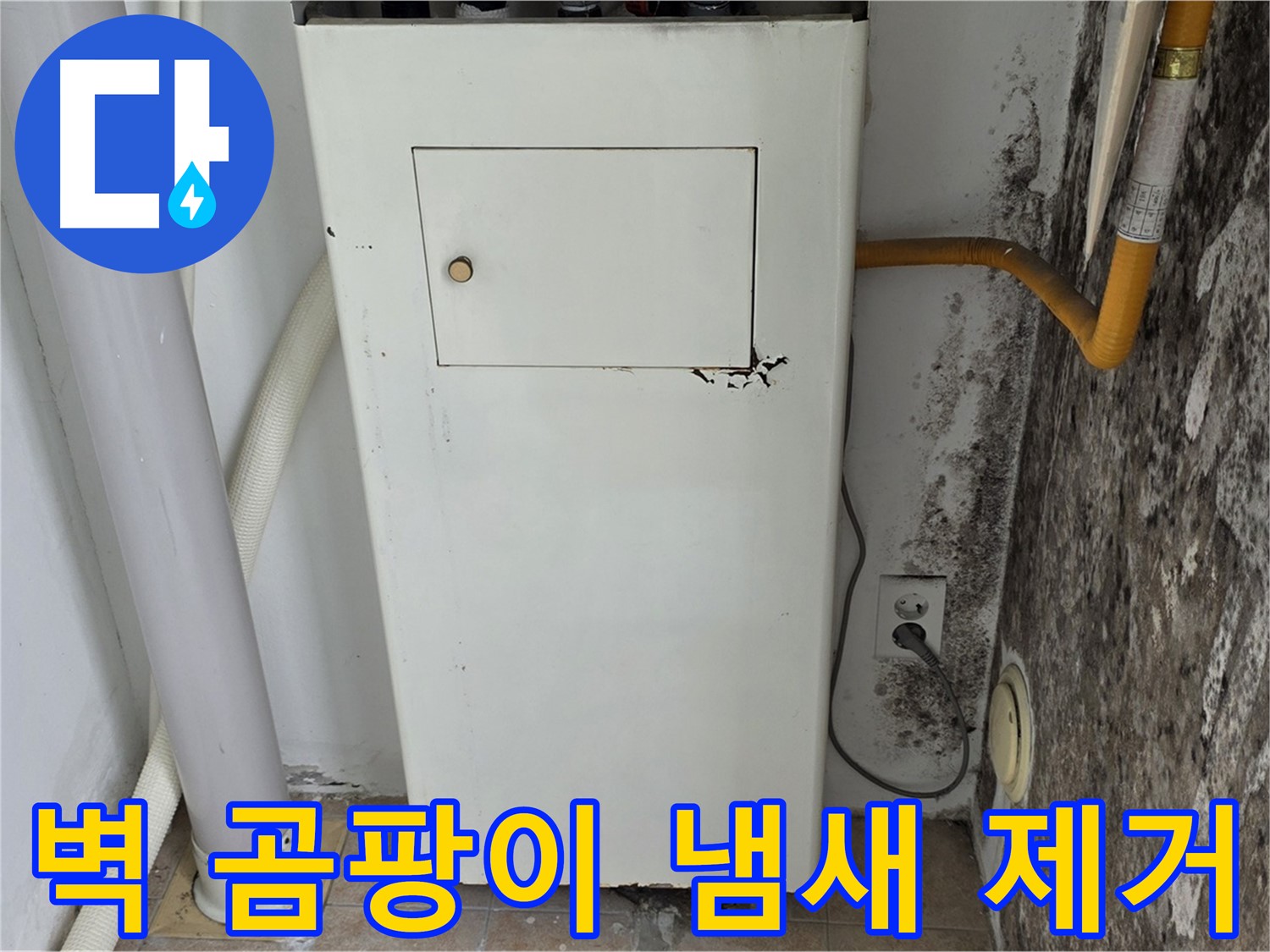 길음동 숭인로 - 곰팡이 핀 벽면 곰팡이 냄새 제거 - 누수 전문가의 냄새 제거 솔루션