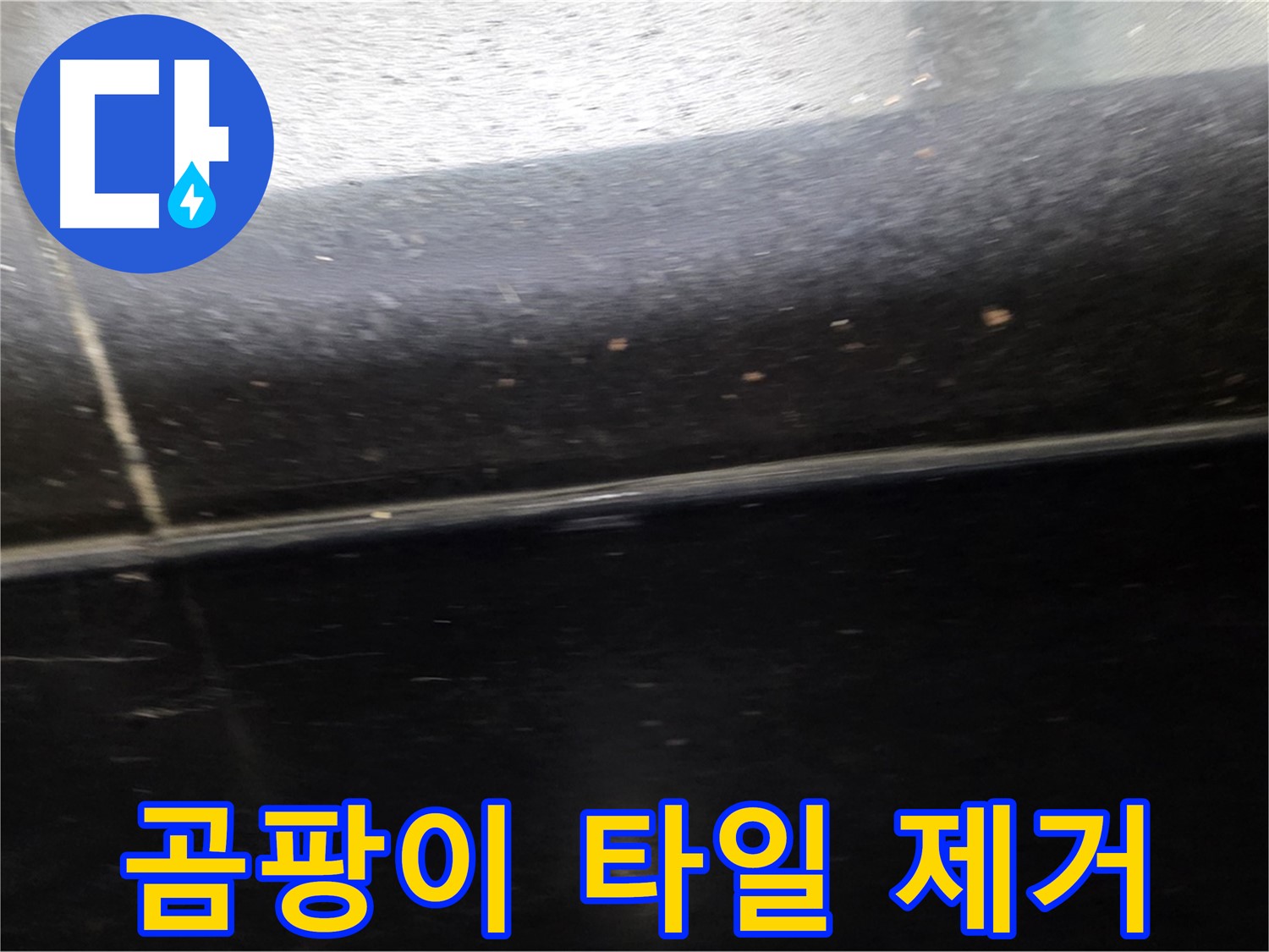 일산에서 발생한 곰팡이 핀 타일 틈새 누수 - 완벽 제거 및 방수 시공으로 해결합니다.