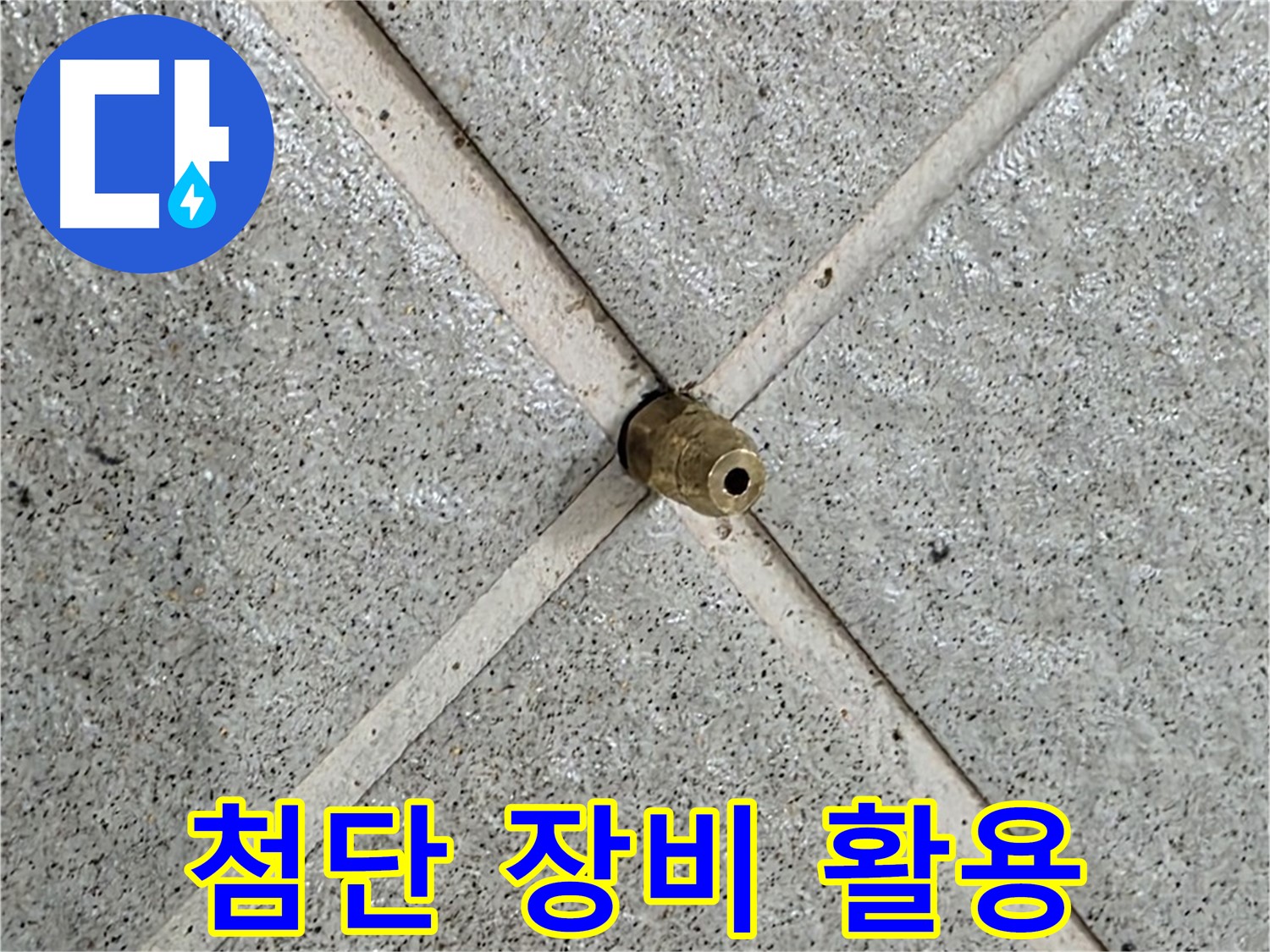 분당 운중동 산운마을 누수 - 핀홀 누수 첨단 장비 활용 탐지