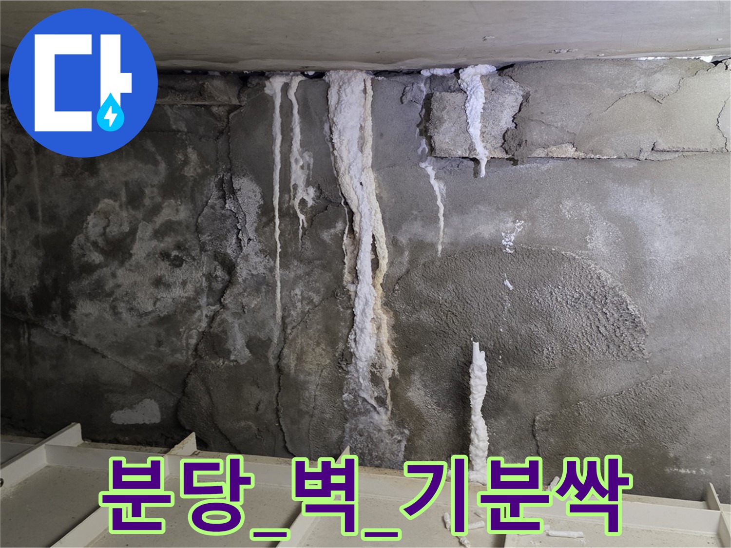 분당 콘크리트 벽 - 석회수 뚝뚝, 긴급 콜, 찝찝한 기분 싹