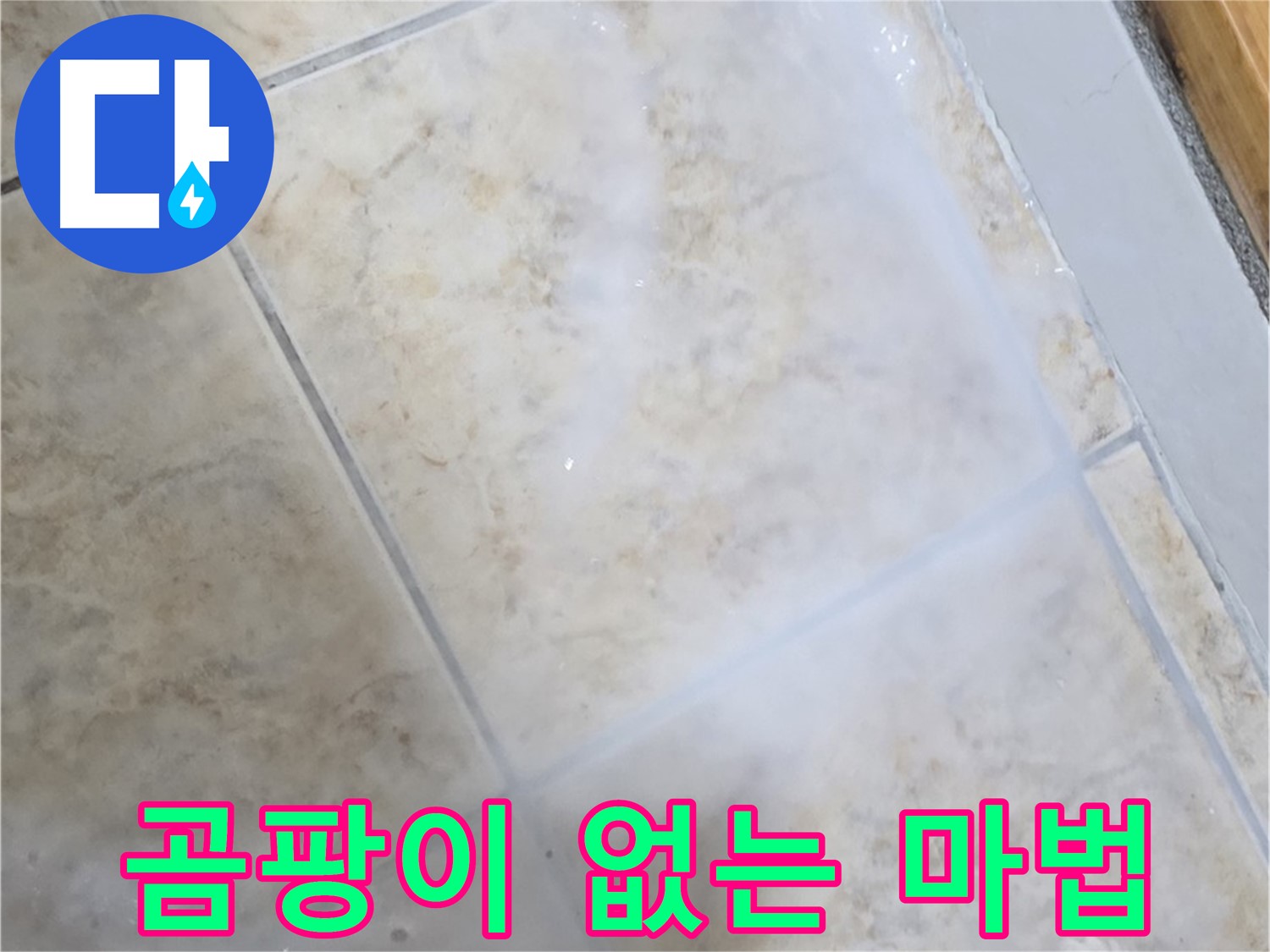 곰팡이 걱정 없이 - 깨끗하고 쾌적한 - 공간으로 변신하는 마법!