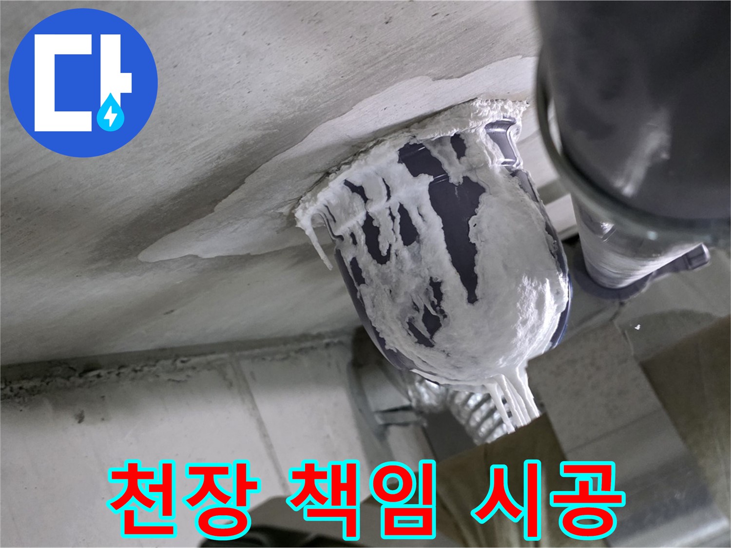 분당 운중동 산운마을 - 천장 배관 누수, 책임지고 해결 완료