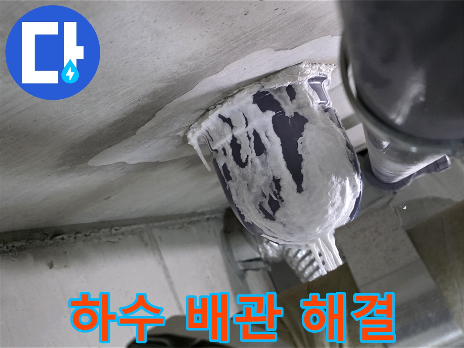 분당 운중동 아파트 누수 - 하수 배관 누수 원인을 찾아 완벽하게 해결 완료