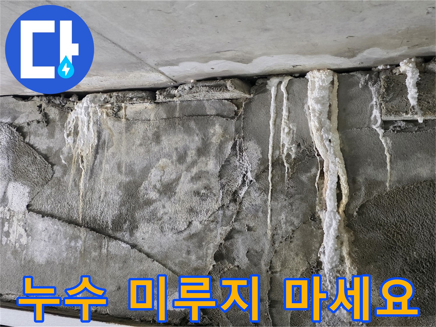 성남 누수 - 누수, 더 이상 미루면 더 큰 문제로