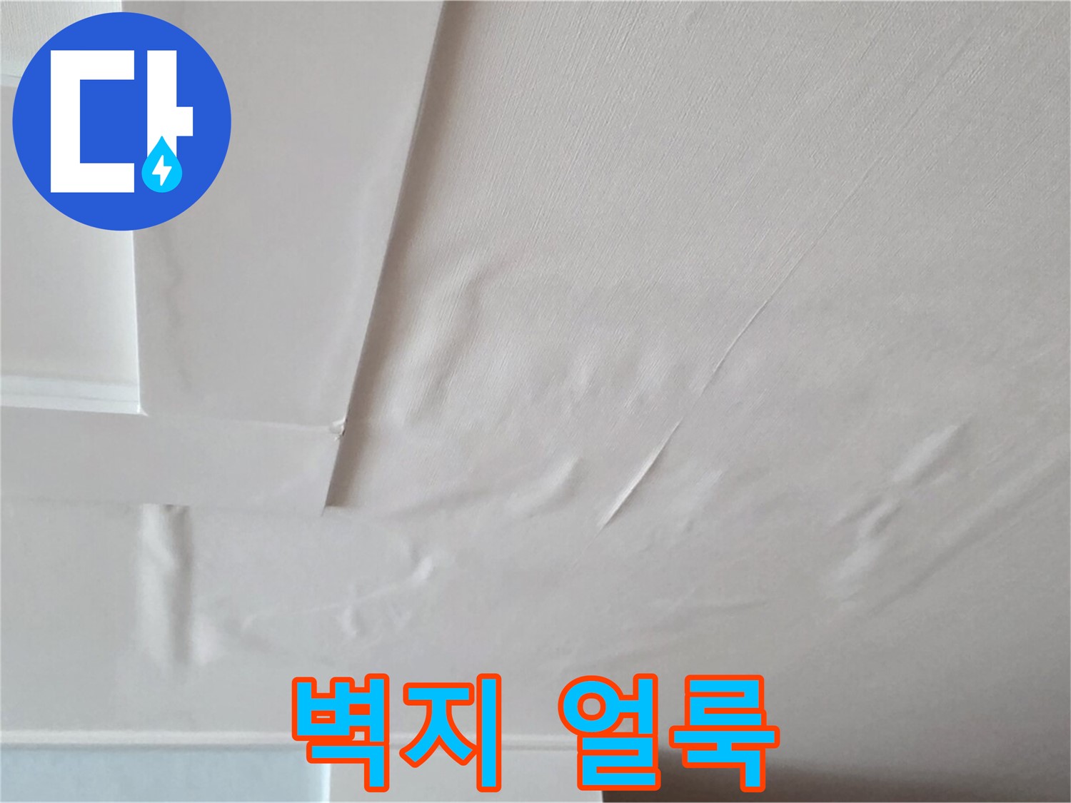 포천 일동 아파트 천장 누수 - 벽지 얼룩과 곰팡이 걱정