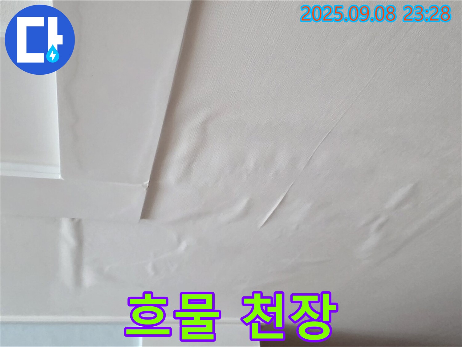 포천 일동 아파트 - 흐물흐물 처짐 - 누수 진행 중 - 곰팡이 냄새