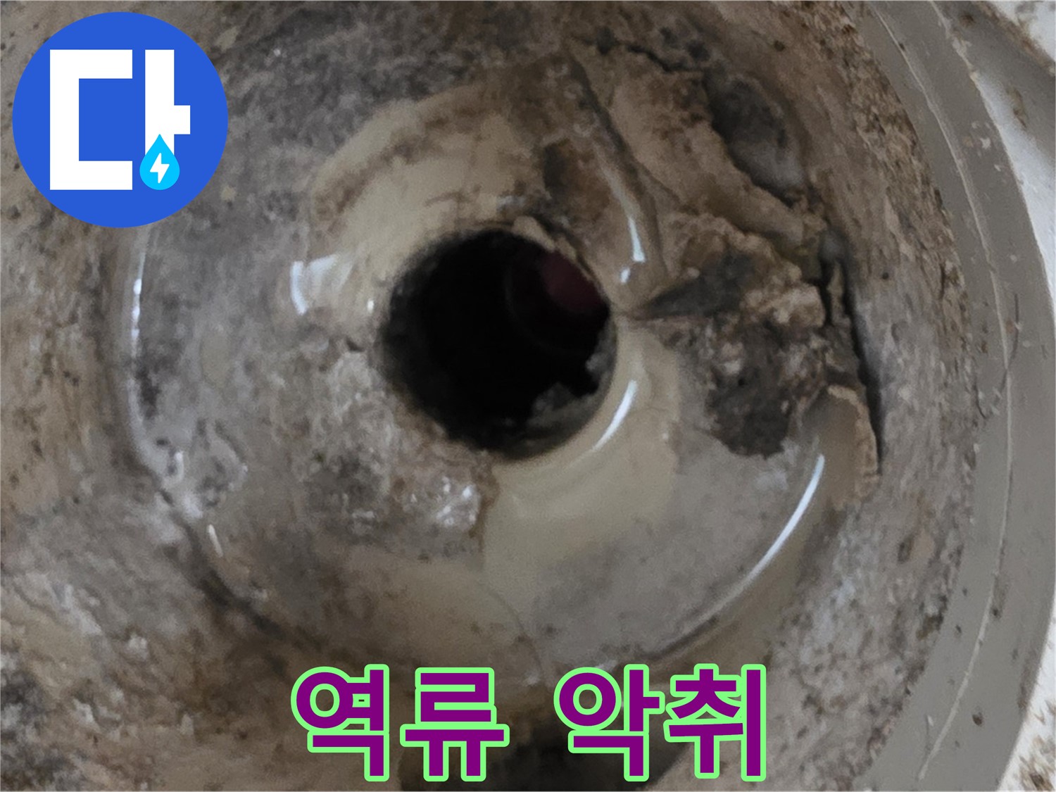 포천시 일동면 기산베스트빌 아파트 - 베란다 배수구 물 역류, 악취 발생! 긴급 점검!
