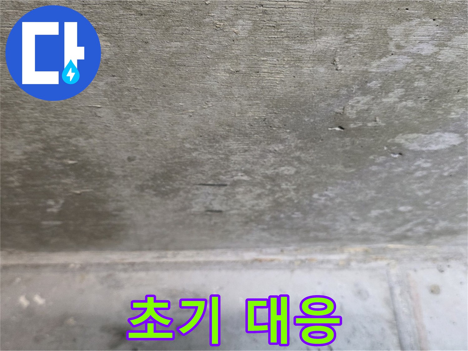 노원구 중계동 현대5차 아파트 콘크리트 천장 누수 - 초기 대응 중요 - 골든 타임을 놓치지 마세요.