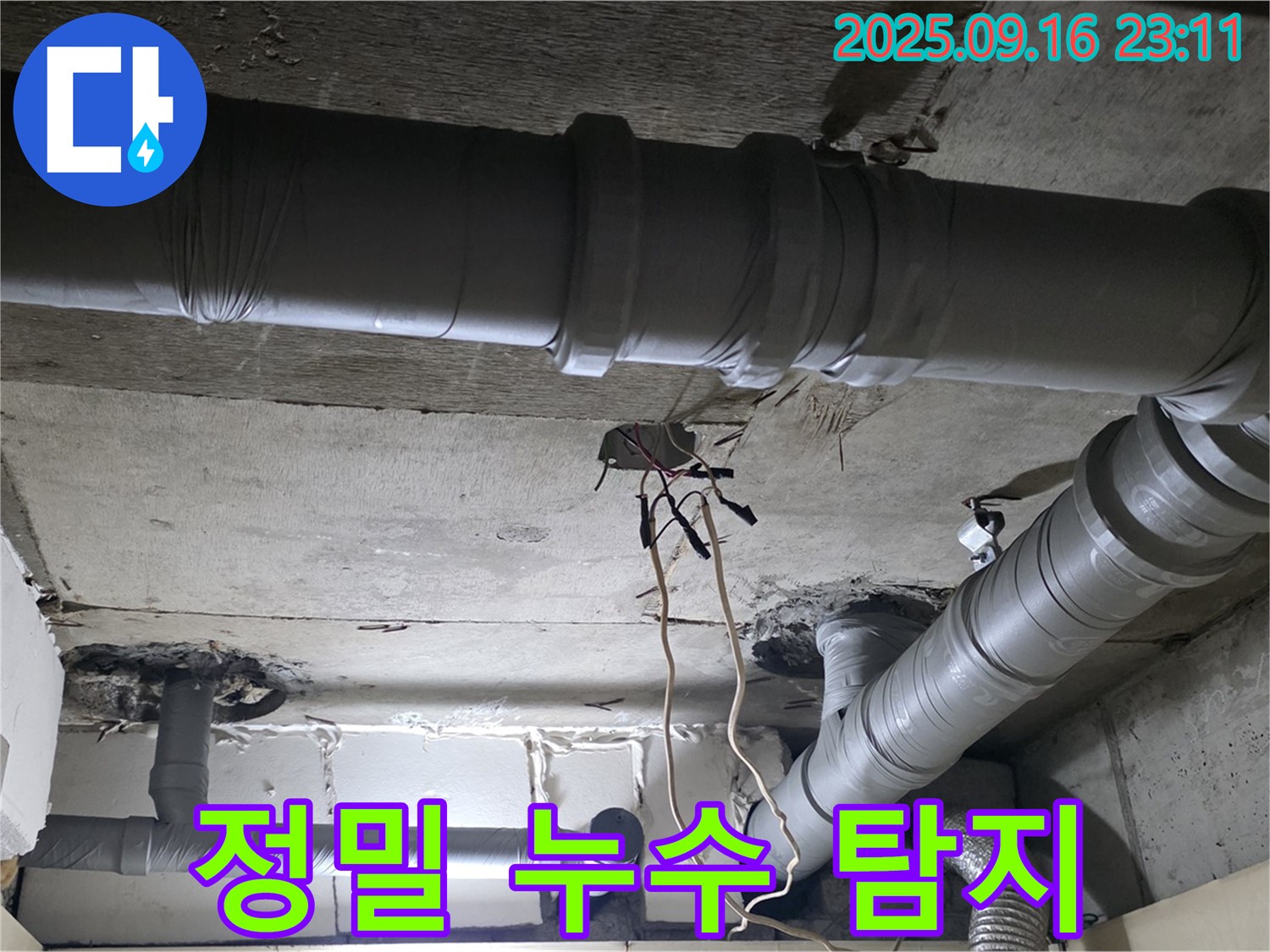 새절역 현대아파트 누수 - 은평구 신사동 정밀 누수 탐지 과정