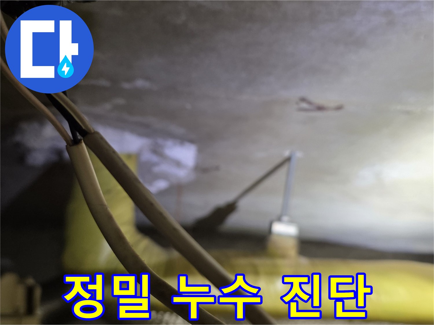새절역 현대아파트 배관 누수 - 정밀 장비를 사용한 누수 진단 과정