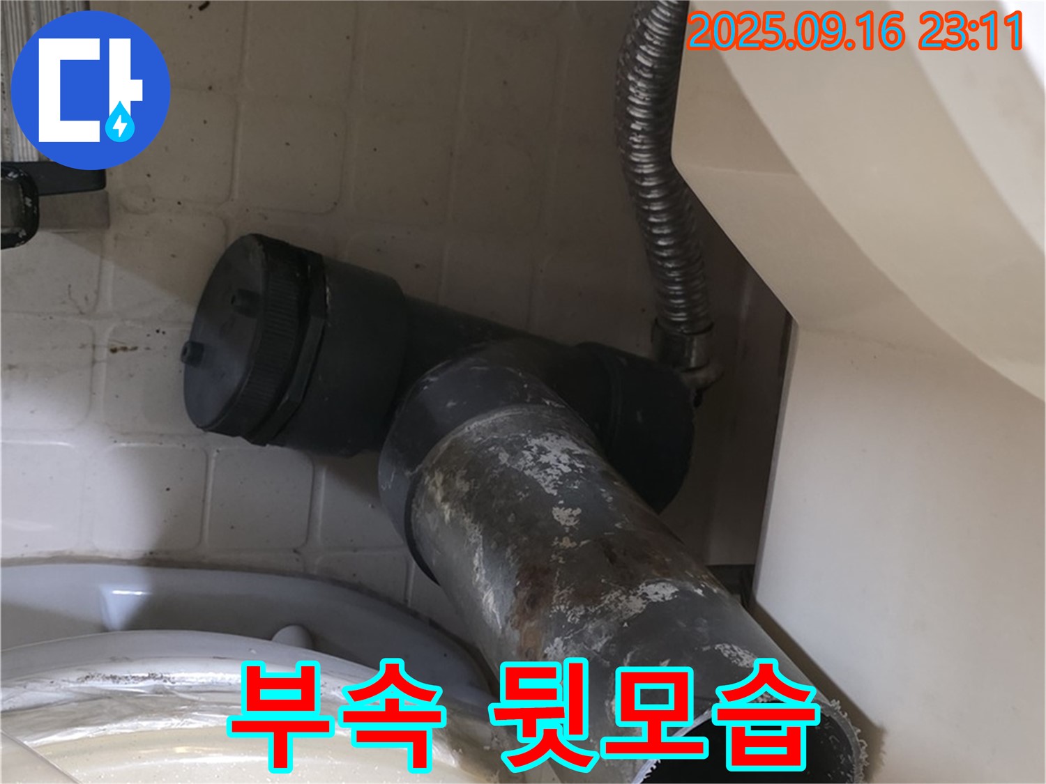 은평구 신사동 새절역 현대아파트 - 낡은 정심 부속의 마지막 뒷모습