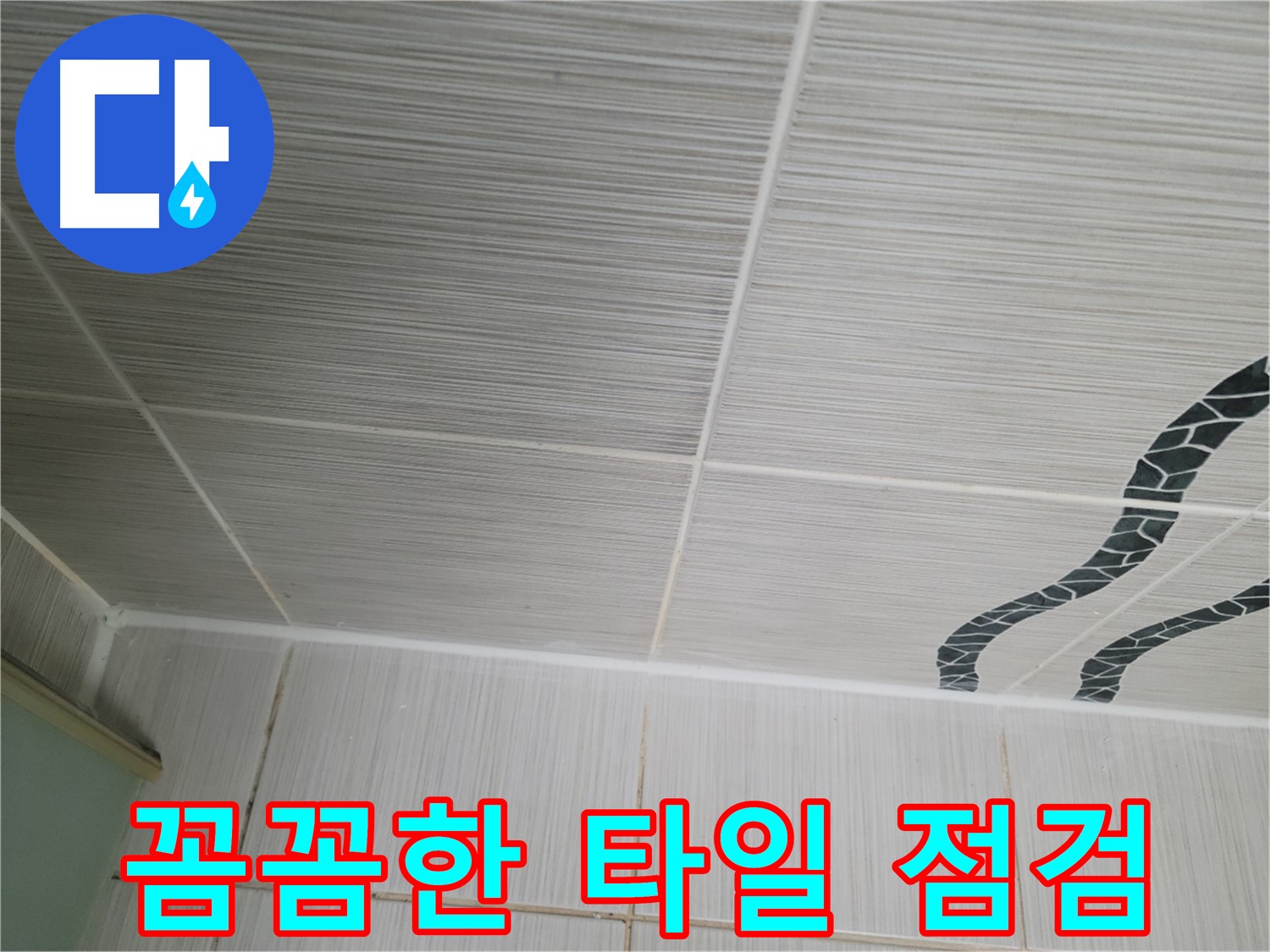 동두천 누수 - 꼼꼼한 천장 타일 점검으로 누수 원인을 정확히 파악하고 해결합니다.