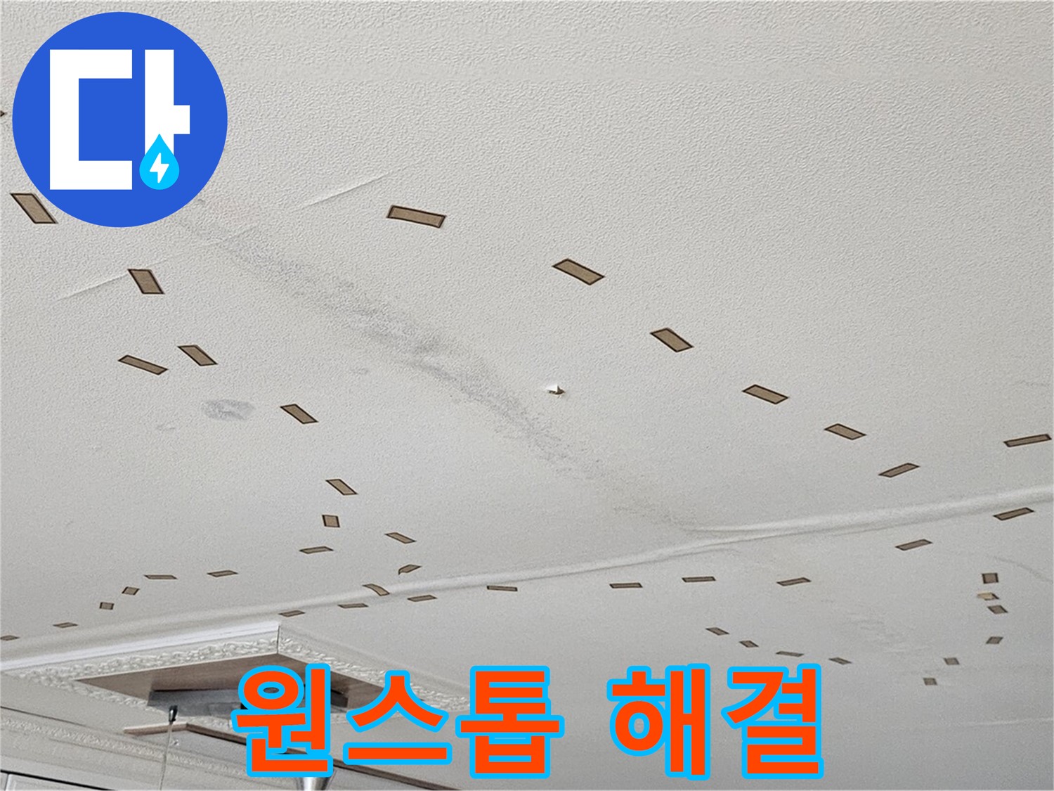 도봉구 현대시티 아파트 - 천장 누수 문제, 저희가 원스톱으로 해결해 드립니다.