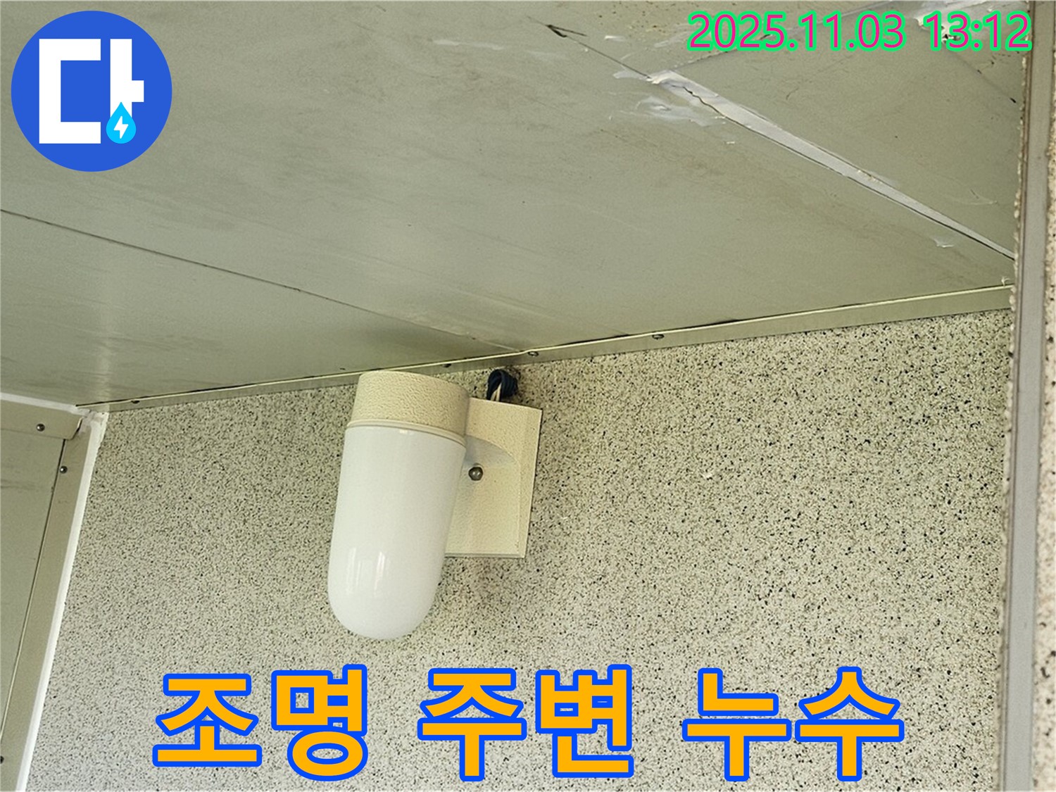신월동 천장 누수 - 조명 주변 누수, 양천구 누수 전문가가 안전하게 해결