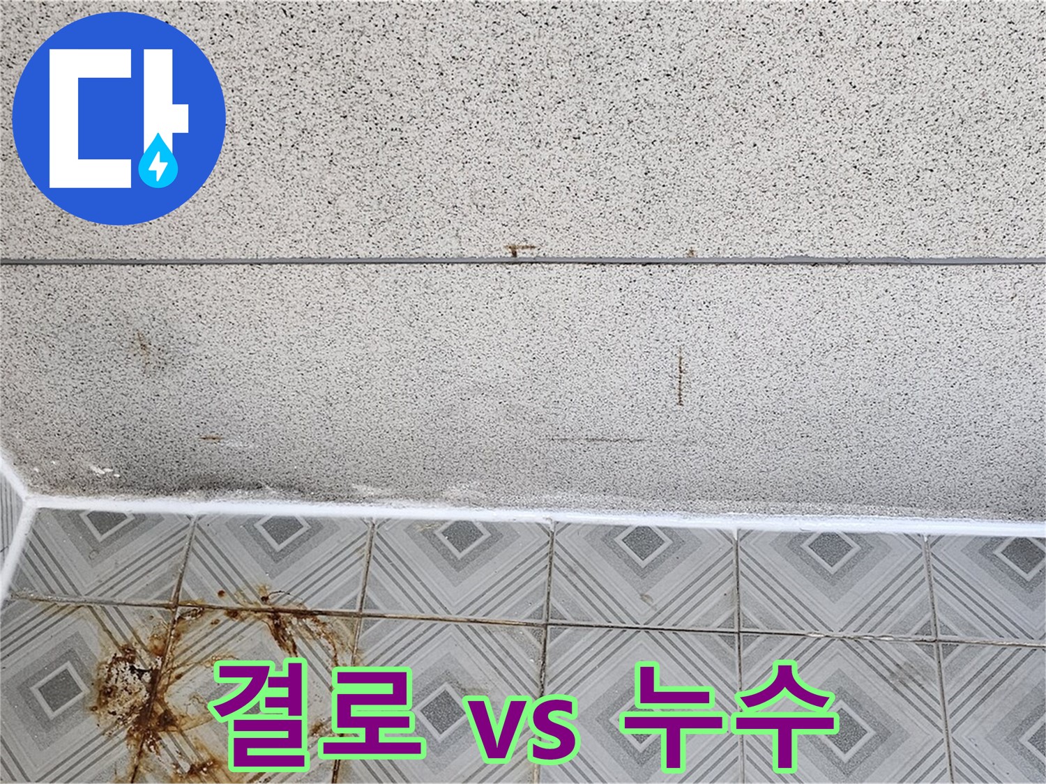 양천구 결로 vs 누수 - 전문가에게 맡기세요!