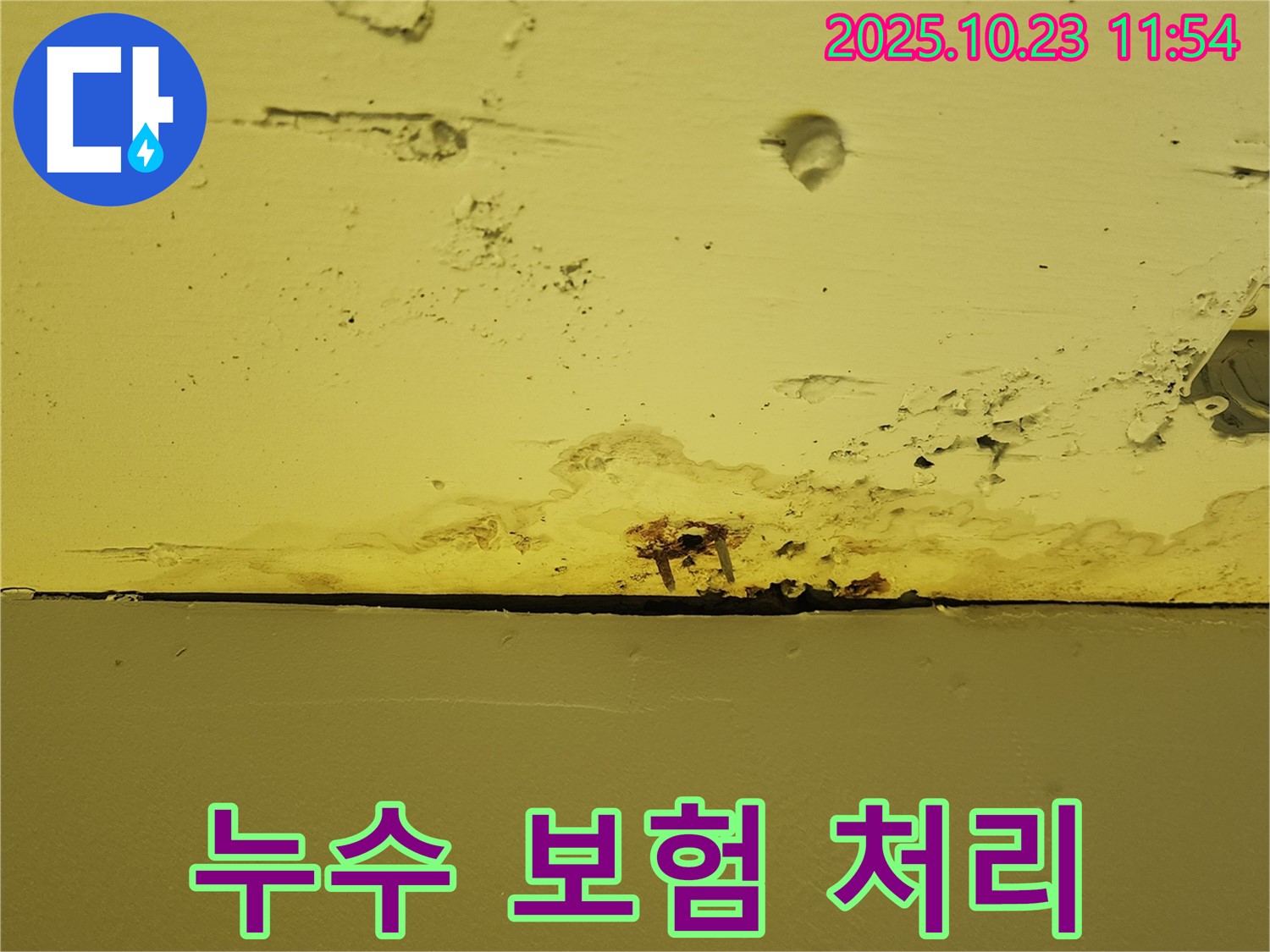 양주시 은현면 하패리 - 누수 보험 처리 절차 - 복잡한 절차를 간편하게.