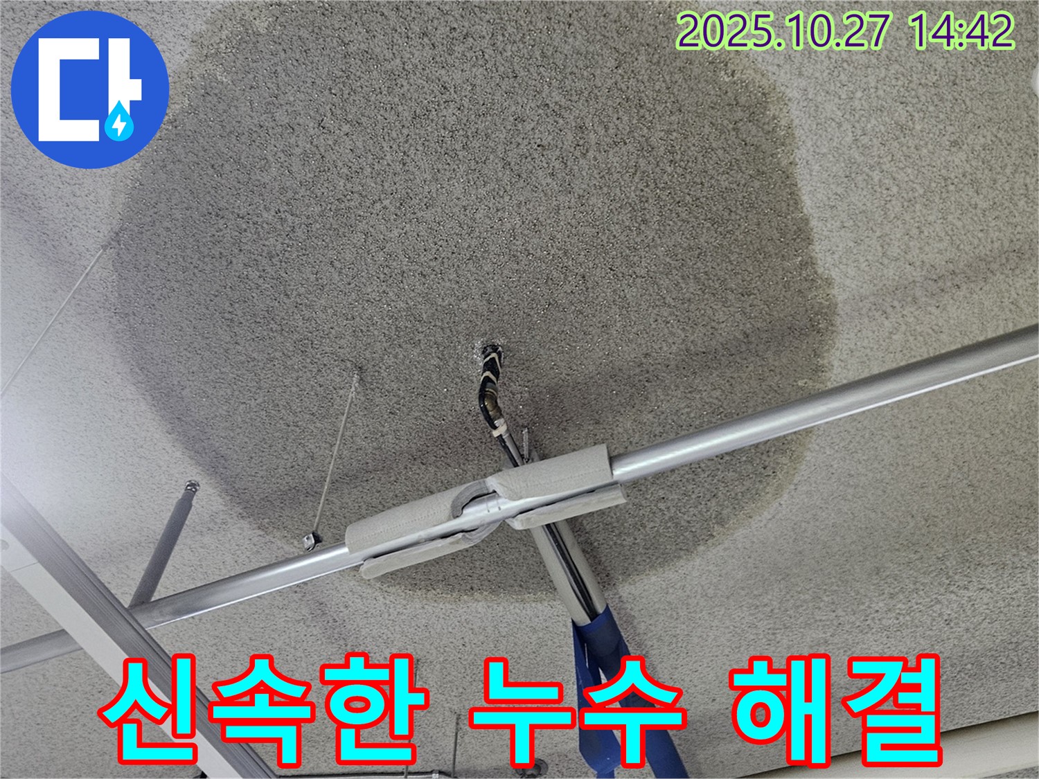 덕양구 행신동 텍스 천장 누수 - 신속한 누수 해결로 고객 만족