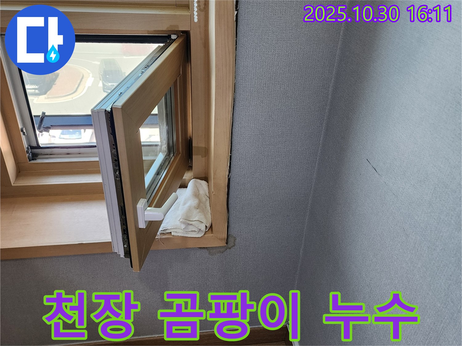 천장 곰팡이 - 누수와 곰팡이의 관계 - 곰팡이 제거 및 누수 해결