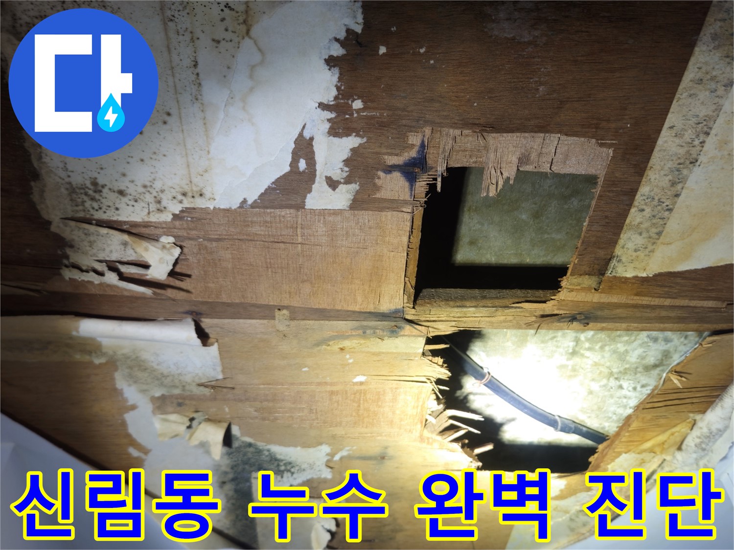 신림동 누수 해결 - 최첨단 장비 이용한 정밀 탐지로 누수 지점 정확히 찾아 신속하게 공사