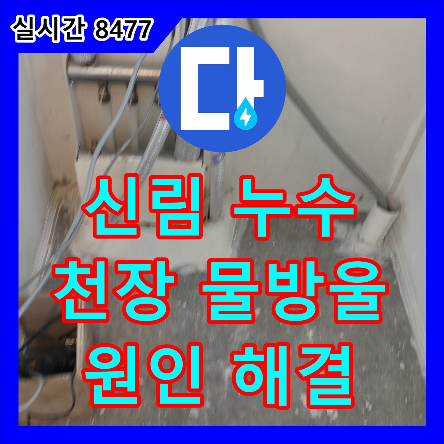 신림동 누수업체, 화장실 천장 물방울? 윗집 누수? 원인 찾고 해결까지
