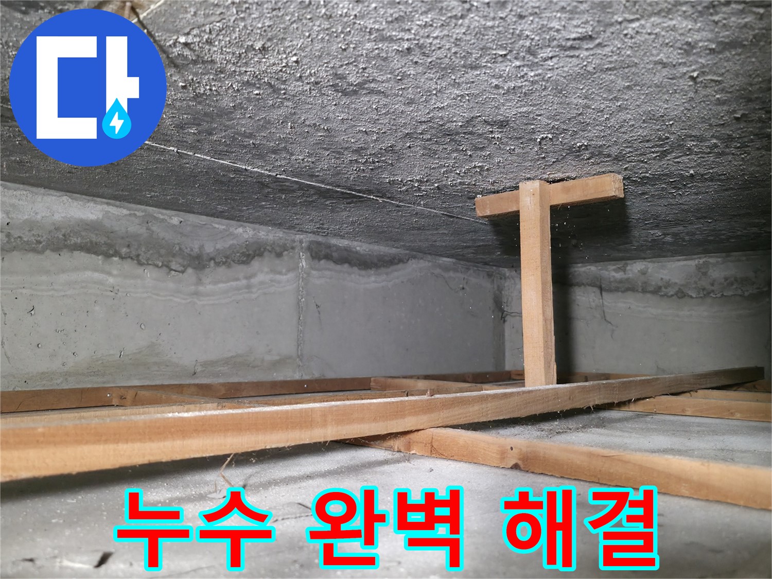 영등포구 대림동 현대1차 아파트 누수 현장 - 누수 피해로 얼룩진 천장