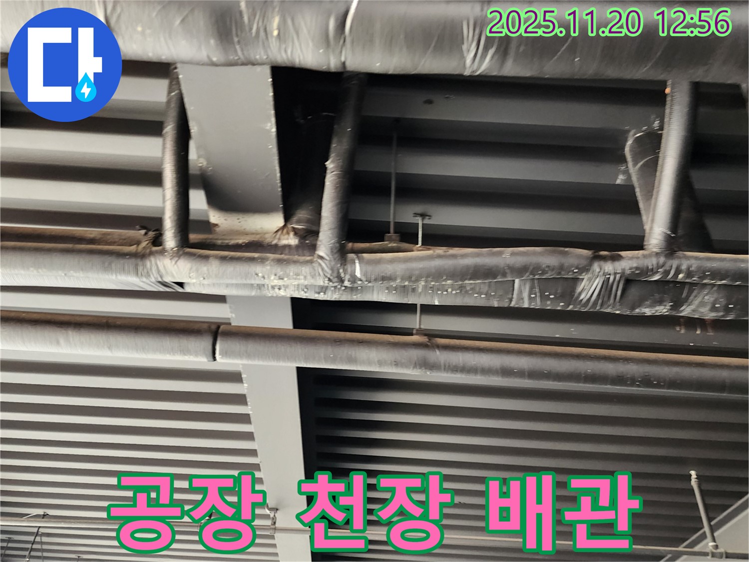 포천 관인면 공장 천장 배관 누수 - 꼼꼼한 점검으로 문제 해결!