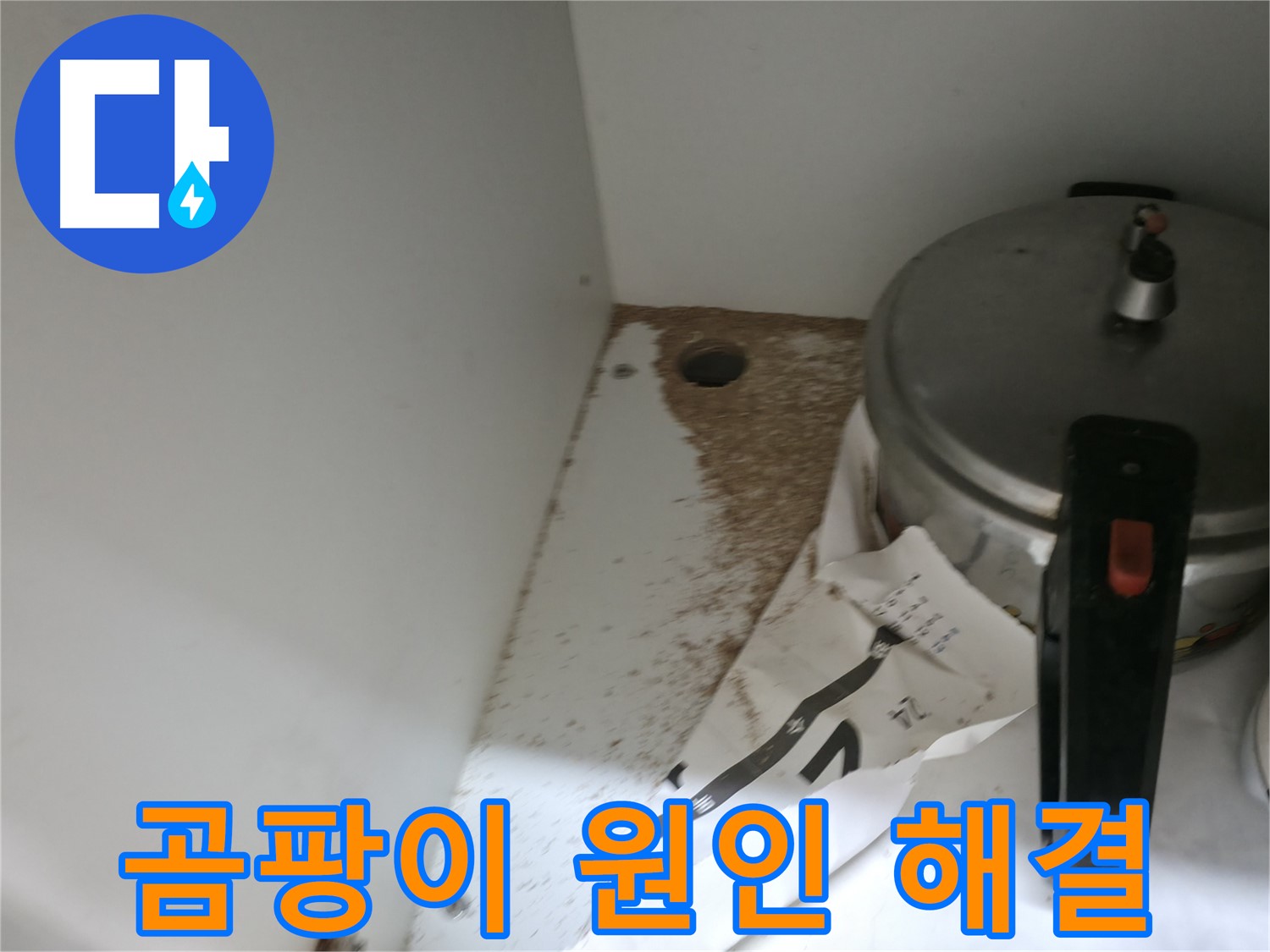 명달로4길 싱크대 누수 - 곰팡이 원인부터 해결까지 책임 시공