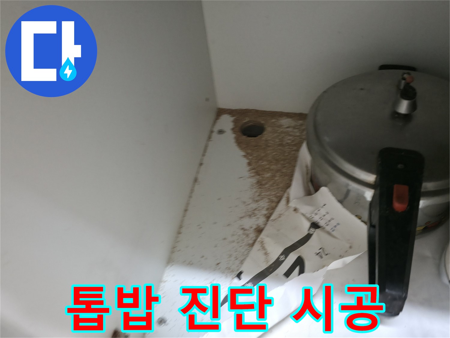 서초2동 싱크대 누수 - 톱밥 발생 원인 진단부터 완벽 시공까지