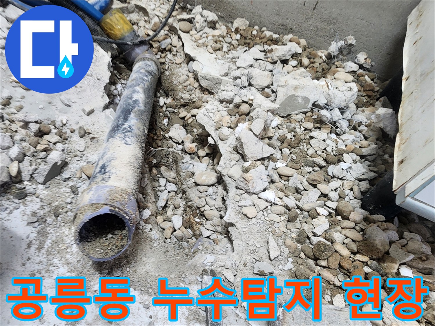 노원구 공릉동 아파트 누수탐지 현장 - 문제 해결을 위한 전문가의 꼼꼼한 작업 과정