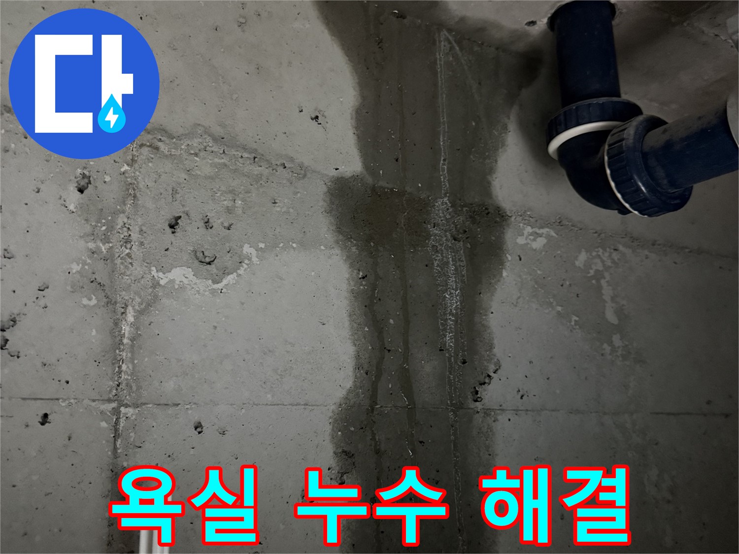 동두천 지행동 아파트 욕실 누수 해결 - 누수 문제 해결 전문가의 손길.