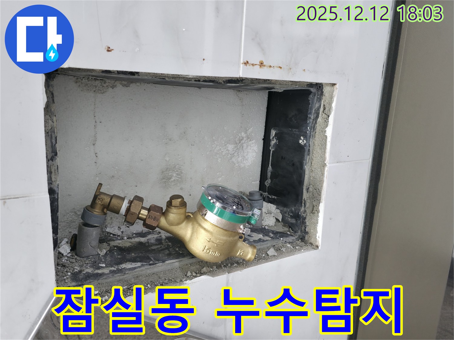 잠실동 석촌호수 인근 주택 누수 - 첨단 장비로 정확하게 탐지하고 해결