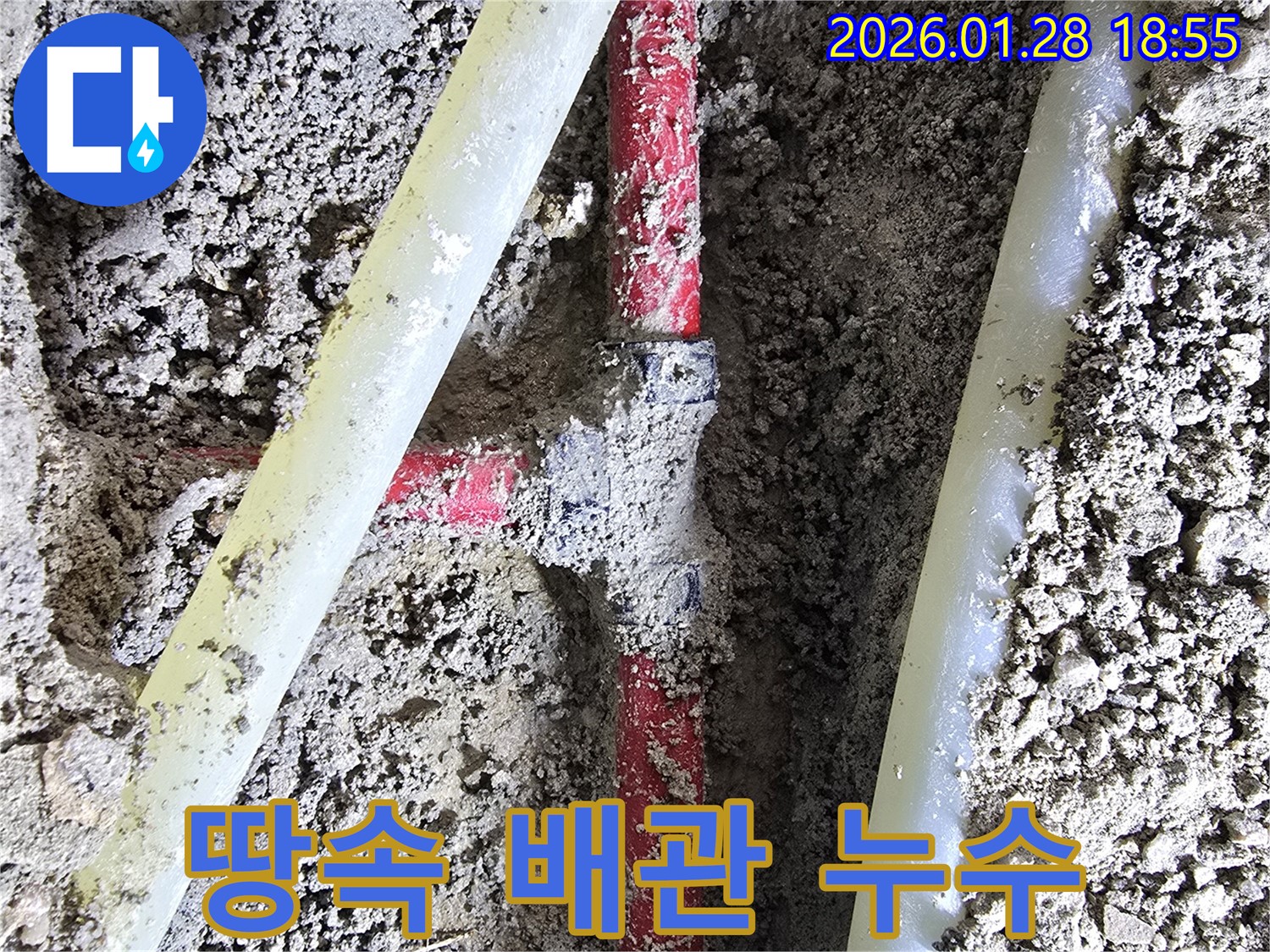 강북구 인수동 누수 - 땅속 배관 연결 부위에서 발생한 누수를 정확하게 탐지하고 해결합니다.