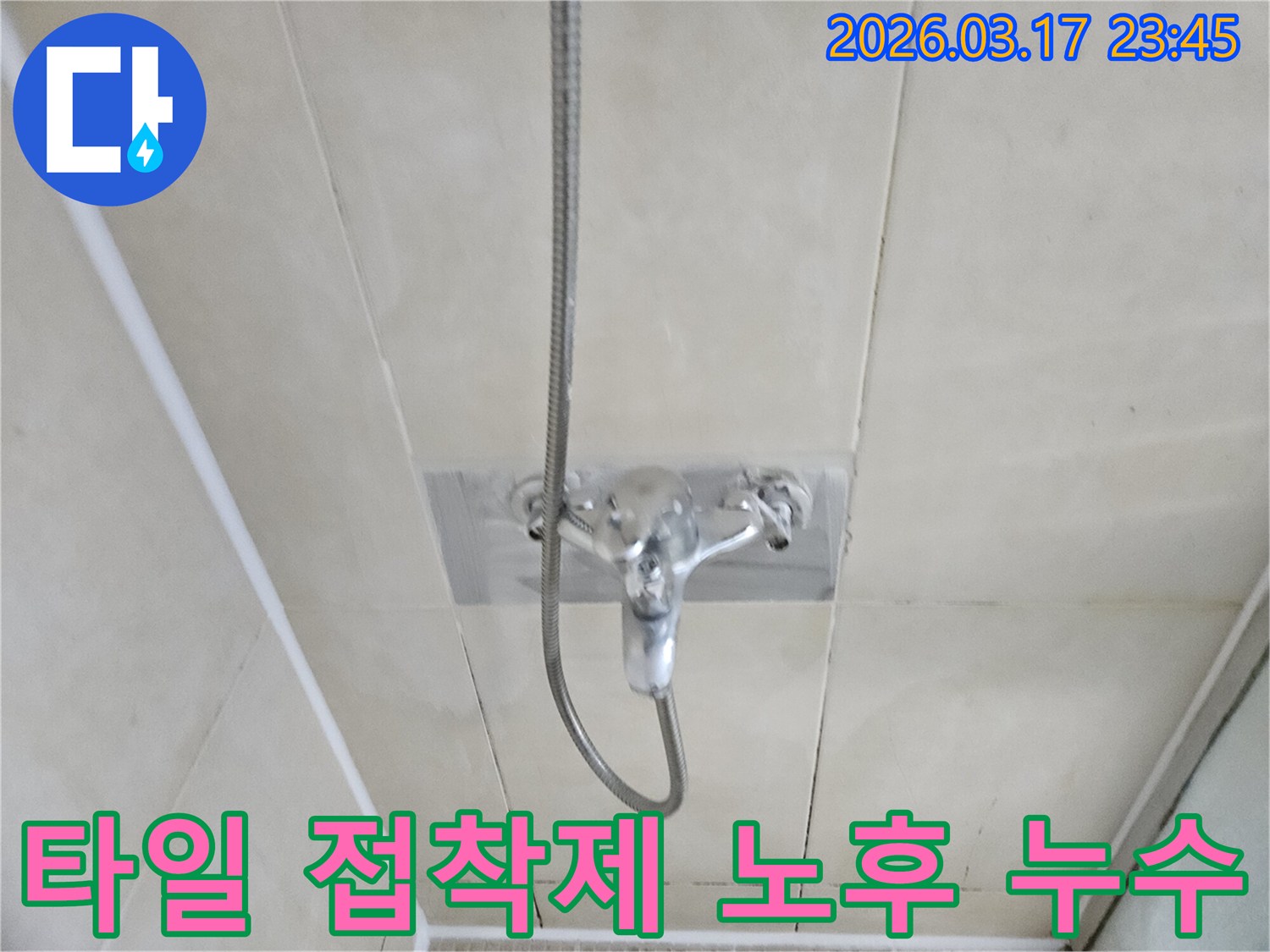 화성-병점구-주택-욕실-샤워실-벽면-타일-접착제-노후-누수-현장-타일-재시공-사진