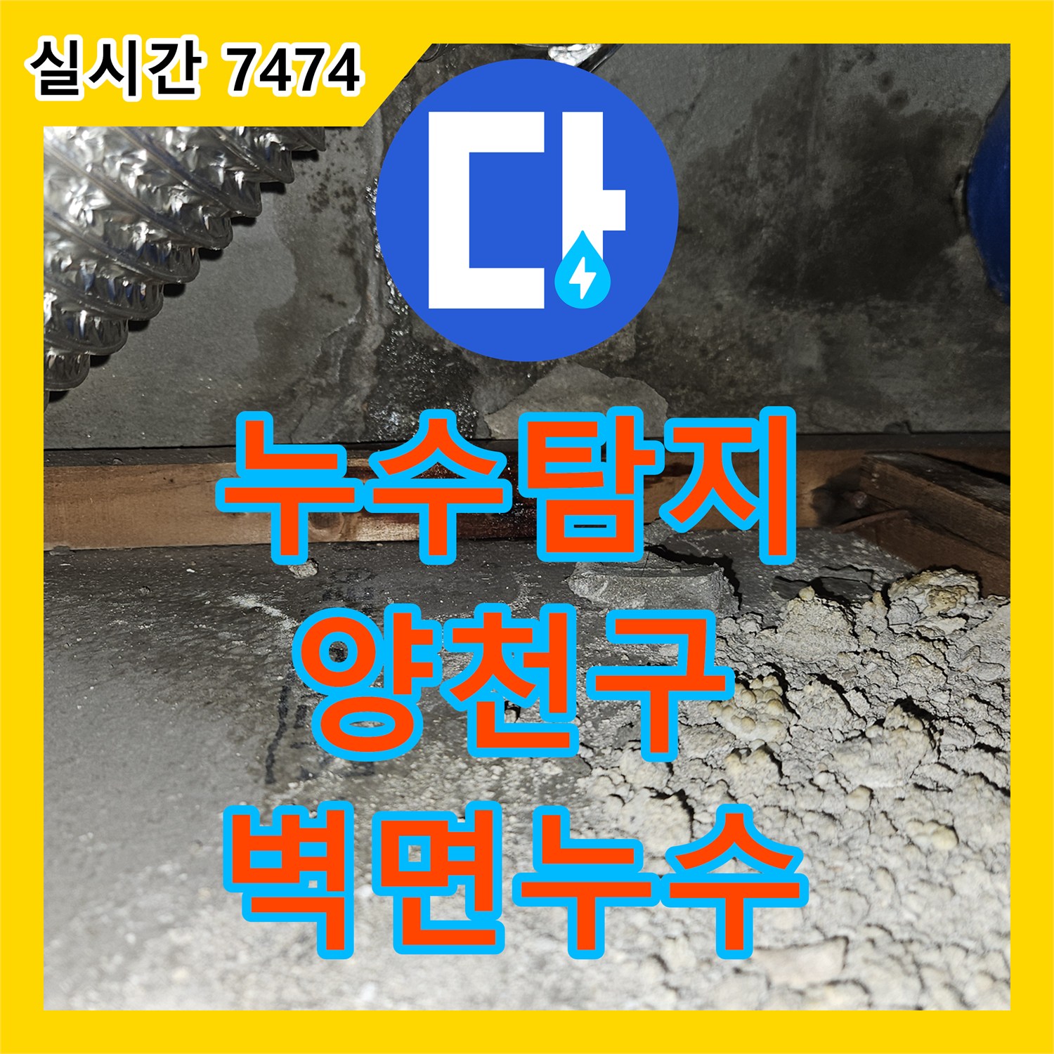 누수탐지전문, 욕실 벽면에서 발생한 누수 문제를 정밀하게 탐지하고 해결하는 과정, 서울 양천구