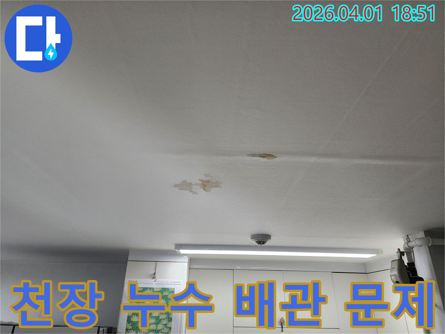 천장-누수-배관-문제-정밀-탐지-수리-필요-현장-사진