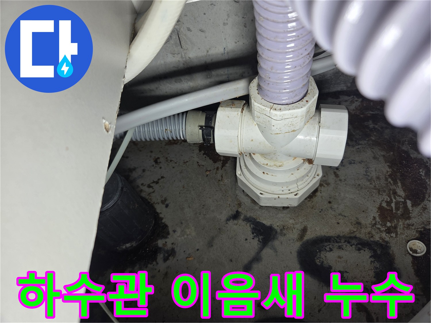 하수관-이음새-부분에서-발견된-밀봉-불량으로-인한-누수-현장-사진입니다.