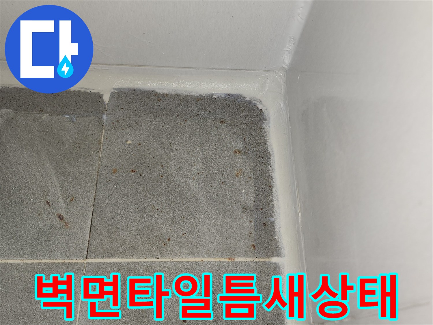 화장실-벽면-코너-부위-누수-징후-관찰
