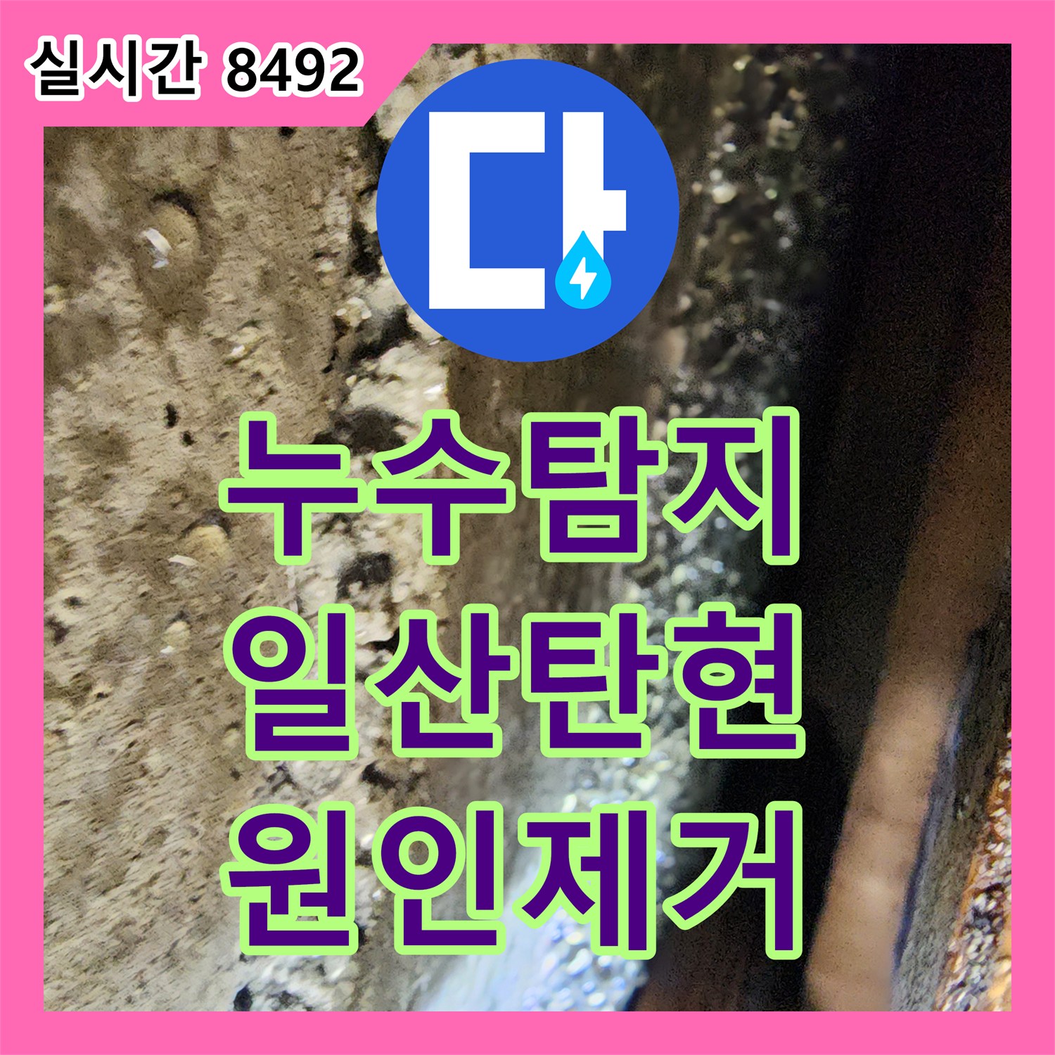 누수탐지 201호 거실 천장 등박스 누수를 화장실 수전 보수로 해결한 고양시 일산서구 탄현동 사례
