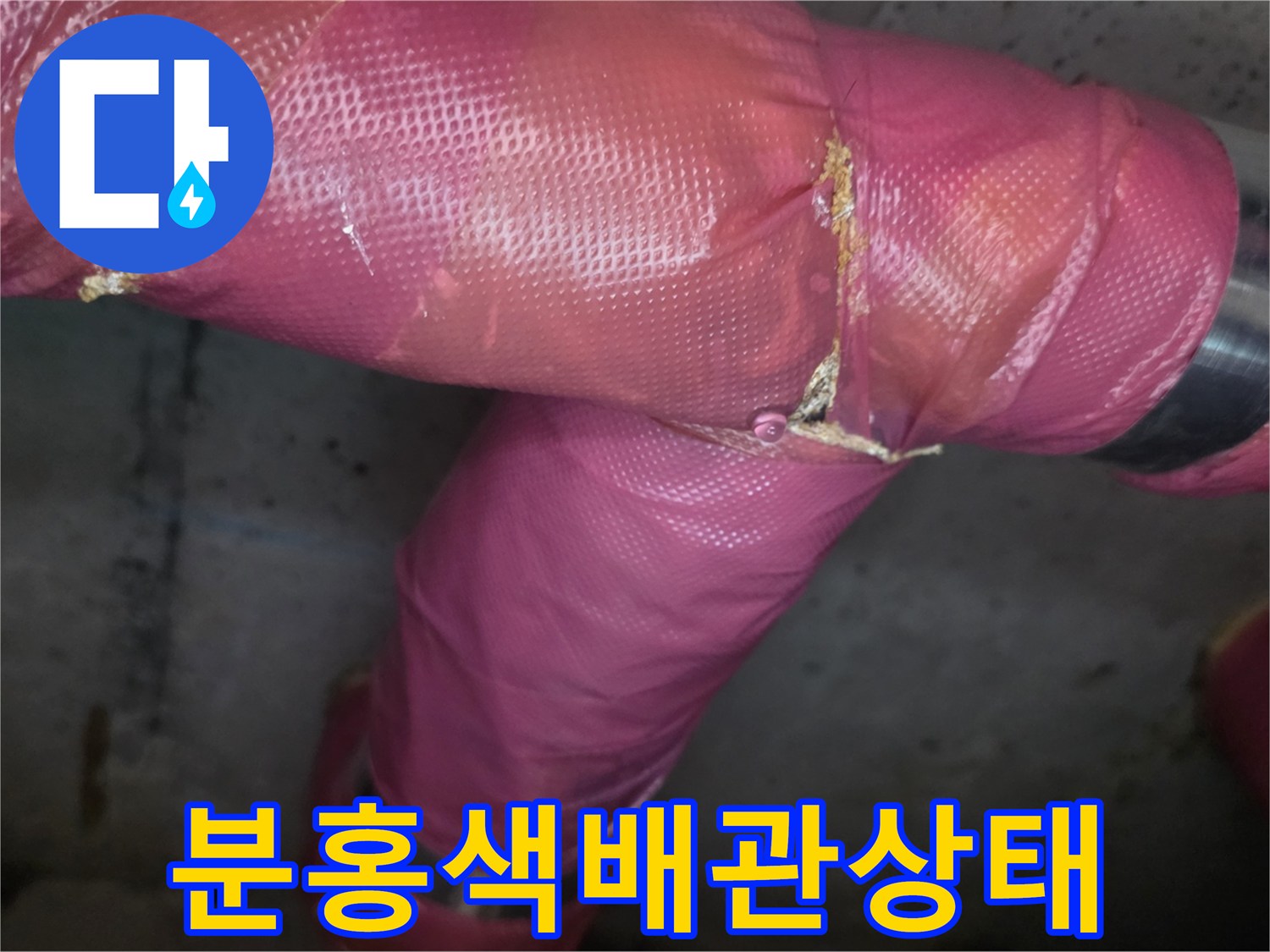 의정부-신곡동-화장실-천장-내부-배관-보온재-상태
