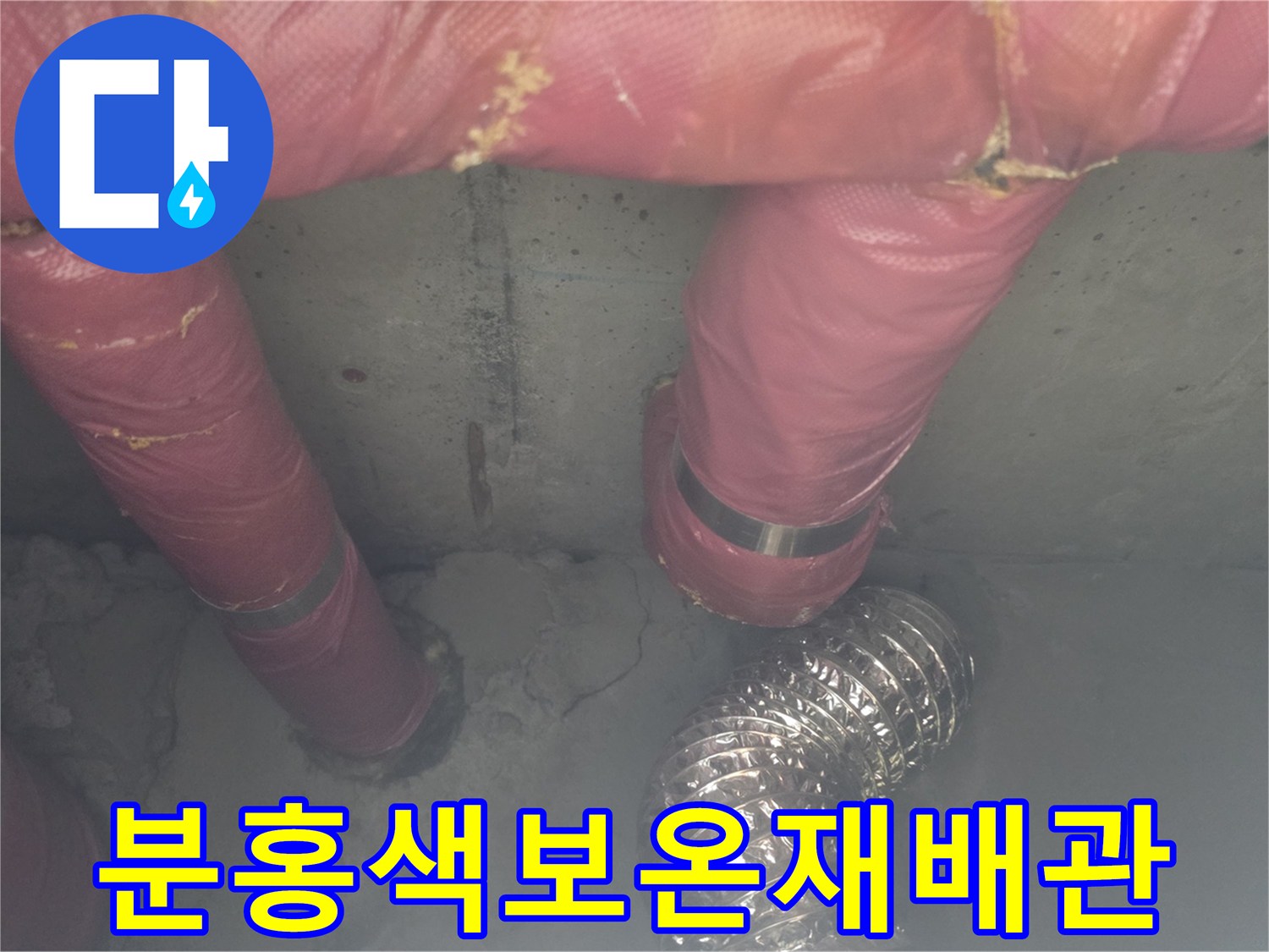 의정주 신곡동-화장실 천장 내부 배관 점검 모습